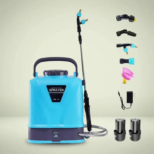 Pulvérisateur électrique 10L grande capacité, adapté aux jardins, pelouses et irrigation, pulvérisat