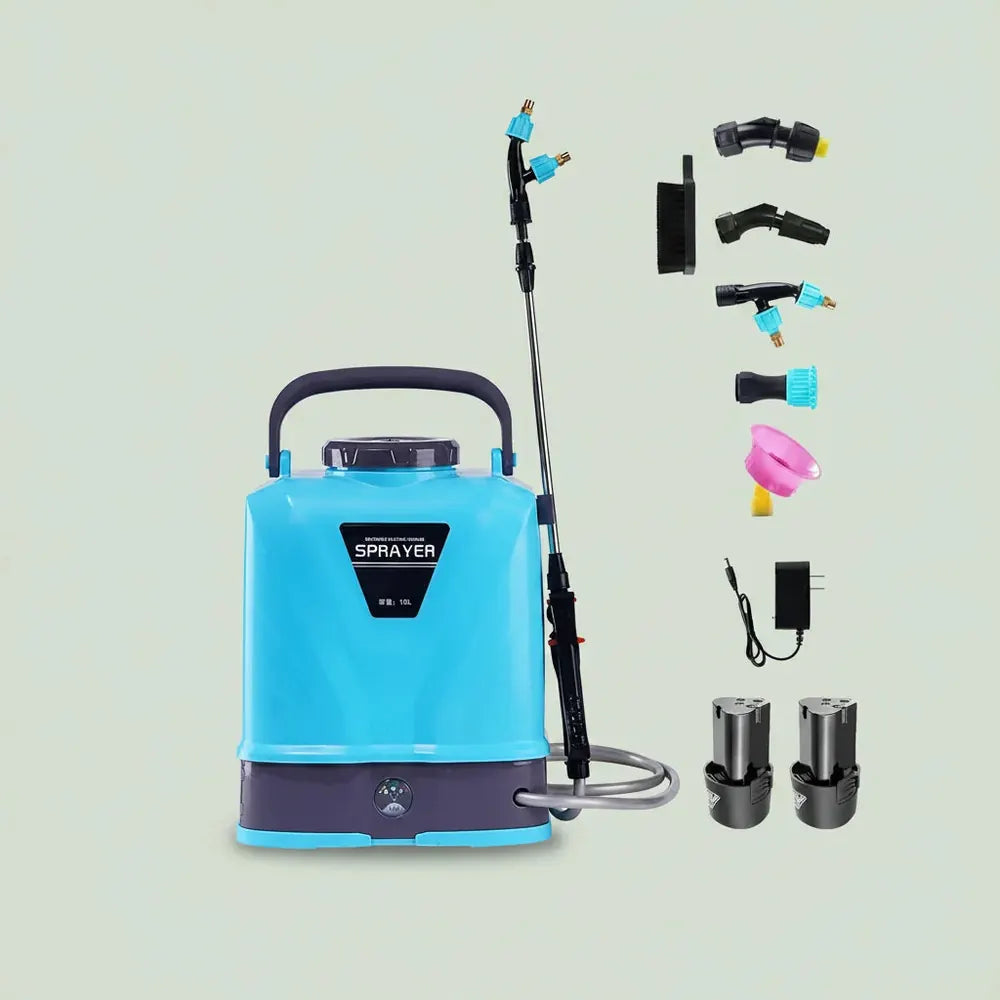 Pulvérisateur électrique 10L grande capacité, adapté aux jardins, pelouses et irrigation, pulvérisat