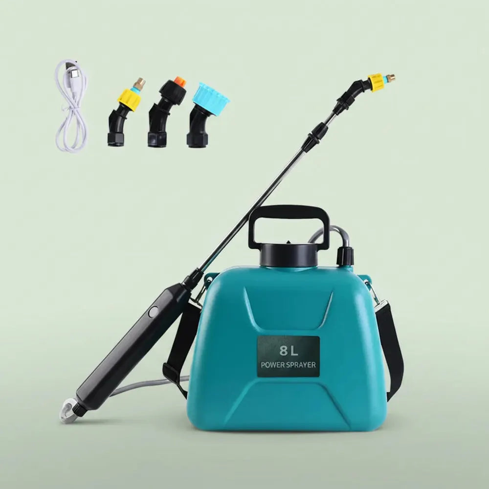 Pulvérisateur Électrique Automatique 8L pour Jardin, Pulvérisateur Portable Rechargeable, Arroseur A