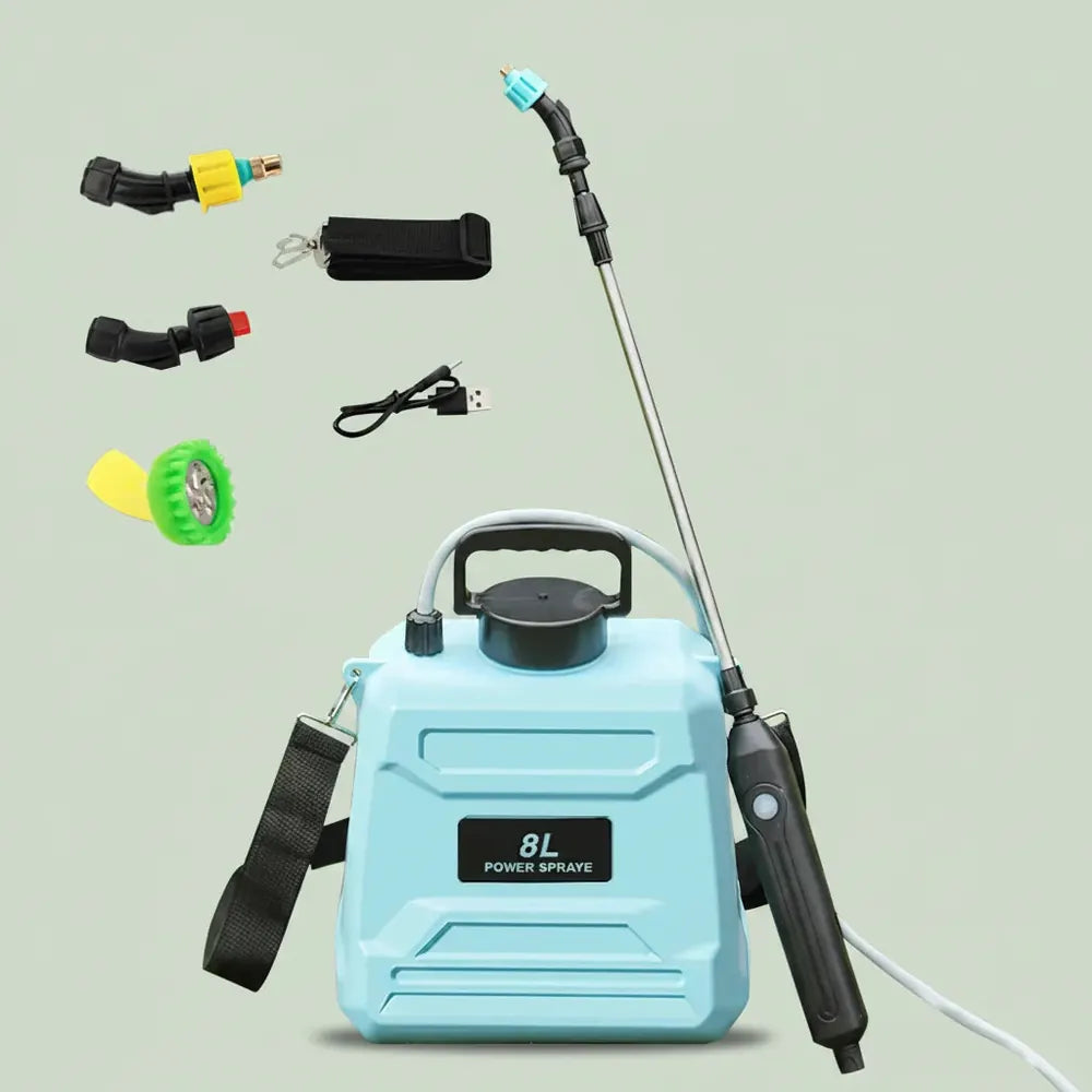 Pulvérisateur électrique OWJHE 8L, pulvérisateur agricole portable pour la maison, pulvérisateur de 