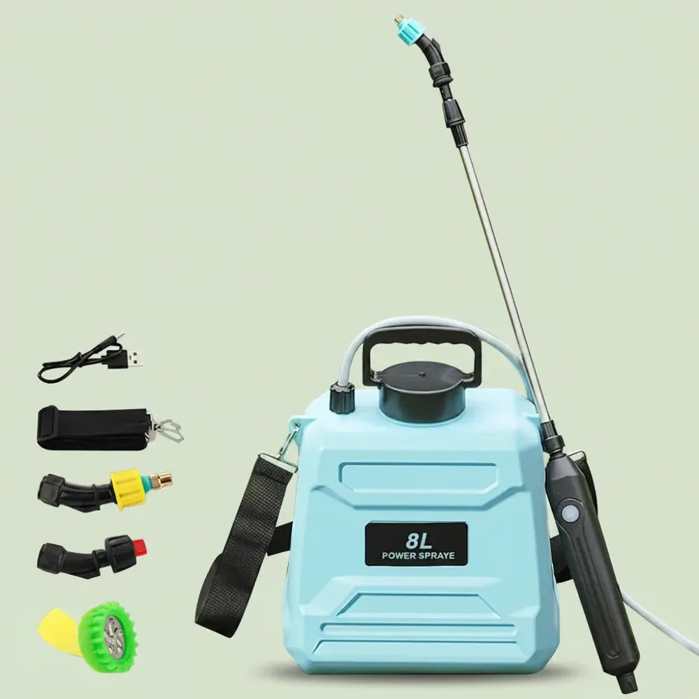Pulvérisateur électrique OWJHE 8L, pulvérisateur agricole portable pour la maison, pulvérisateur de 
