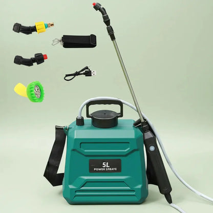 Pulvérisateur Électrique Automatique 8L pour Jardin, Pulvérisateur Portable Rechargeable, Arroseur A
