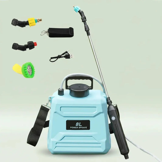 Pulvérisateur électrique OWJHE 8L, pulvérisateur agricole portable pour la maison, pulvérisateur de 