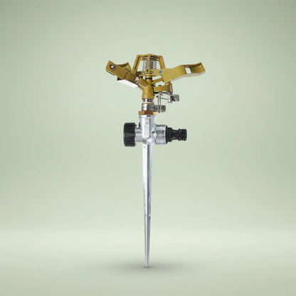 Arroseur métallique professionnel pour jardin, buse d'eau rotative réglable à 360 degrés, pulvérisat