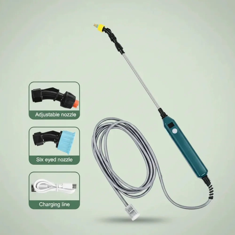 Pulvérisateur de jardin électrique haute pression 2400mAh, outil d'arrosage Portable pour plantes av