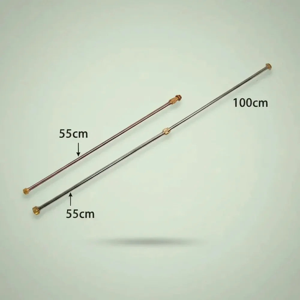 Tige de pulvérisation télescopique en acier inoxydable, Joint en cuivre de 0.5 à 1m pour pulvérisate