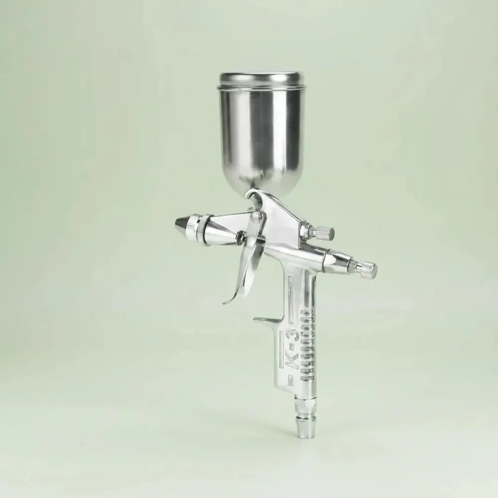 Mini pistolet de pulvérisation pneumatique, 125ml, 0.5mm, pour la réparation de la peinture des surf
