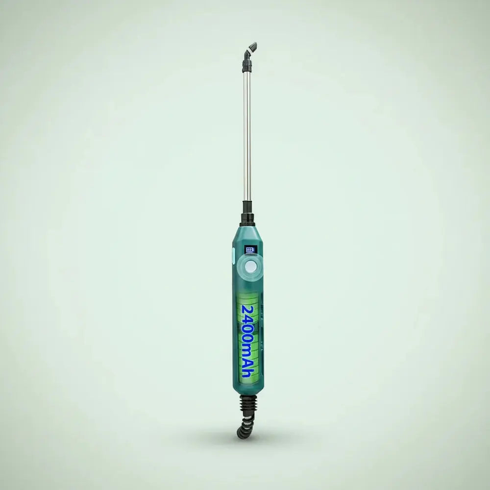 Baguette télescopique portative de pulvérisateur électrique de 2400mAh pour l'arrosage des plantes f