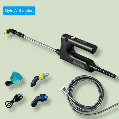 Pulvérisateur à batterie 7,4 V rechargeable, lance télescopique pour l'entretien des pelouses, la fe