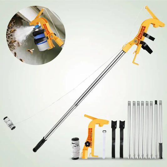 Adaptateur pour perches d'extension de bouteilles de pulvérisation, support réglable pour bouteilles