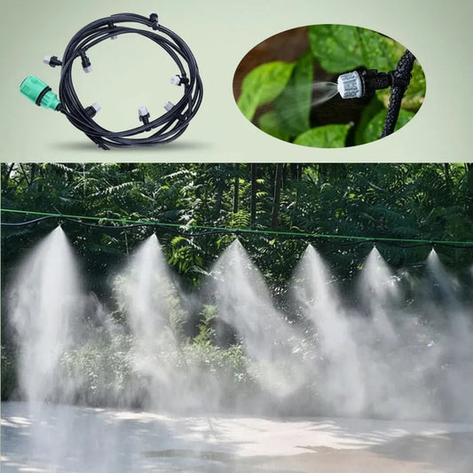 Nouvelle Irrigation 10 mètres 10 buses d'arrosage pulvérisateur d'eau brumisation brouillard système
