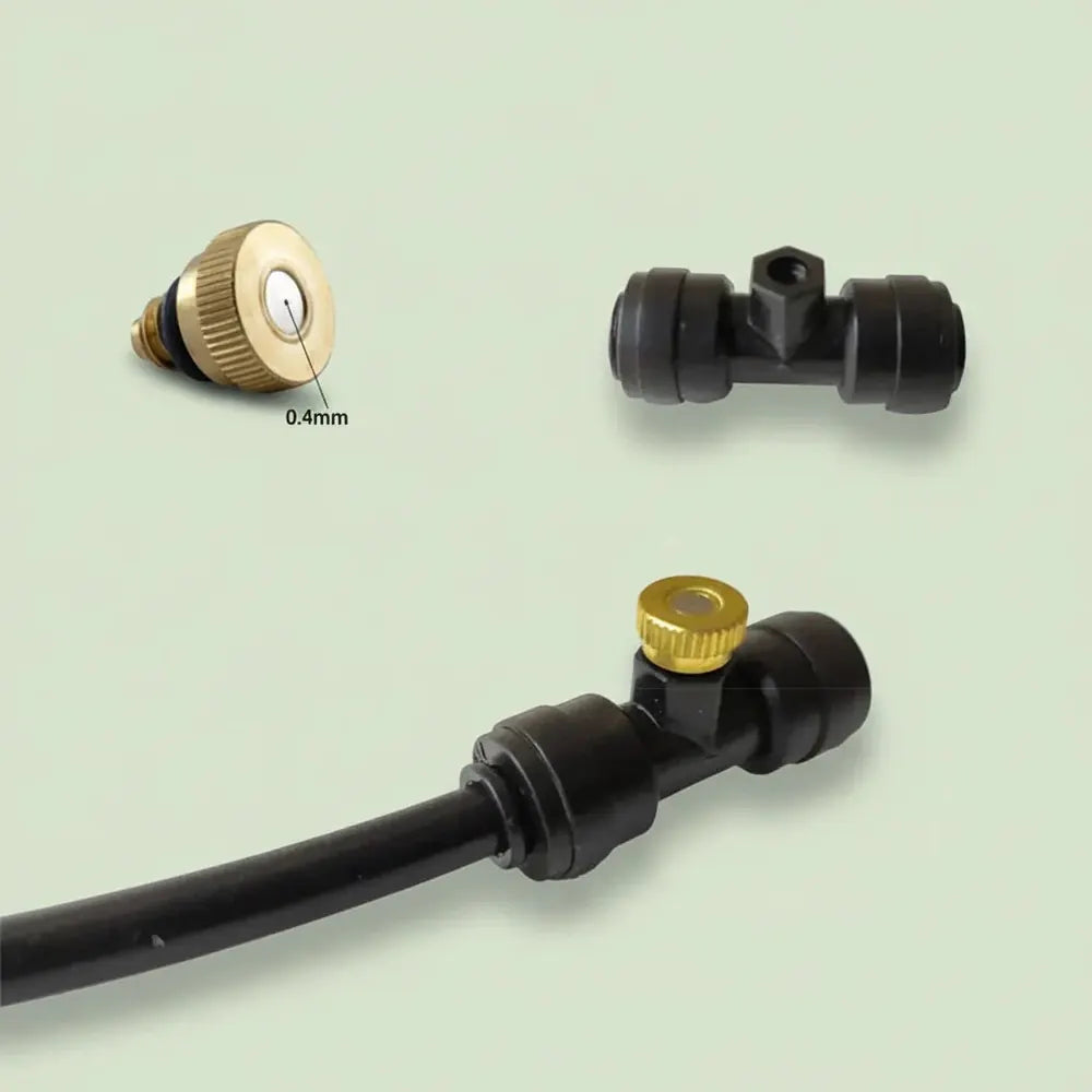 Système de brumisation DIY pour extérieur, pulvérisateur de jardin, ligne de brumisation de 10 m, 12