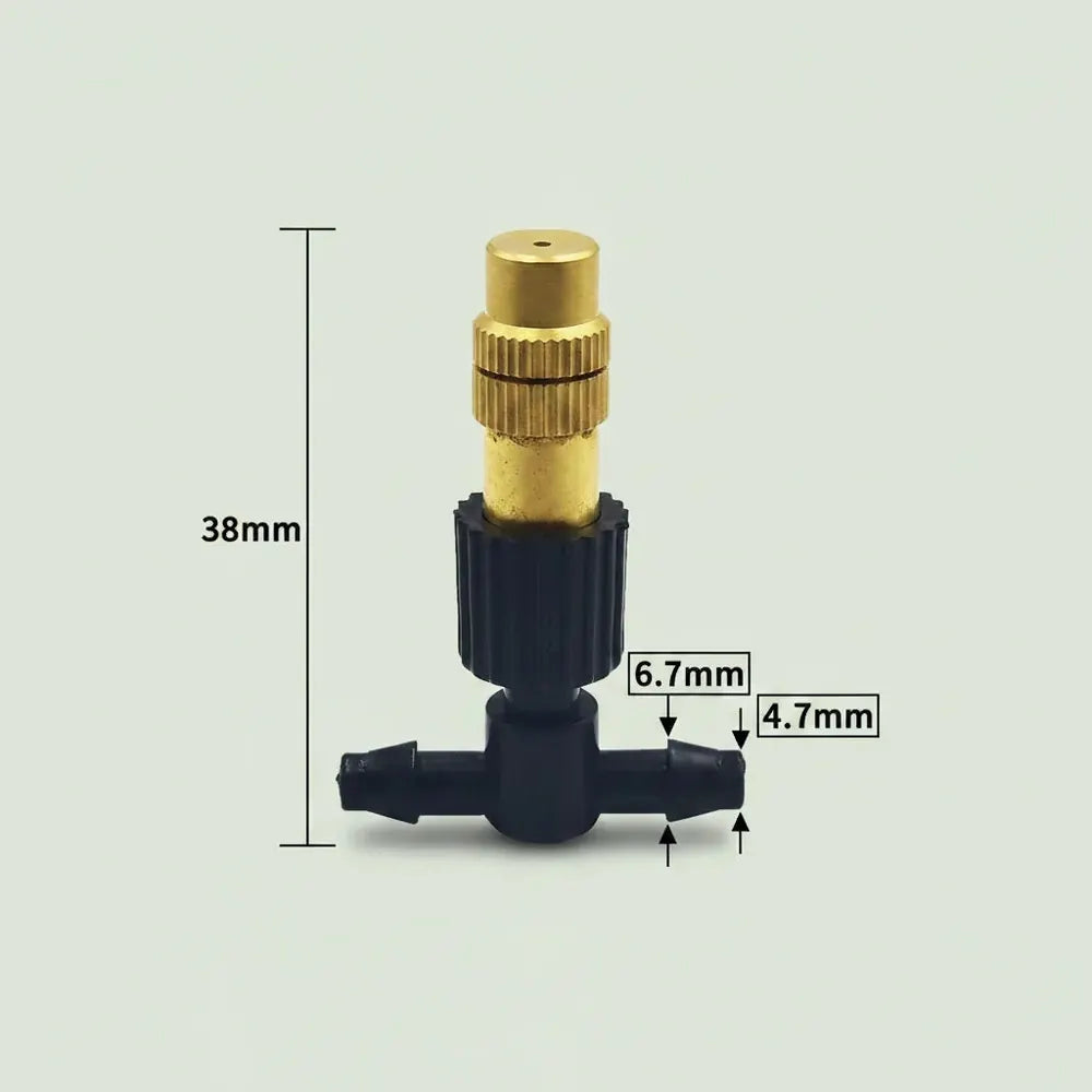 15-250 pièces de buses en laiton pour micro-irrigation et brumisation, pièces de pulvérisation de ja