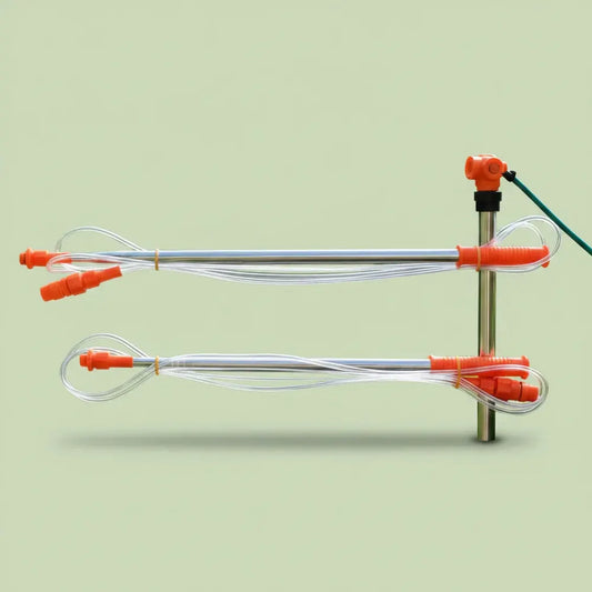 Tige de pulvérisation rétractable de 0,6 à 3,5 m en acier inoxydable, barre télescopique, accessoire