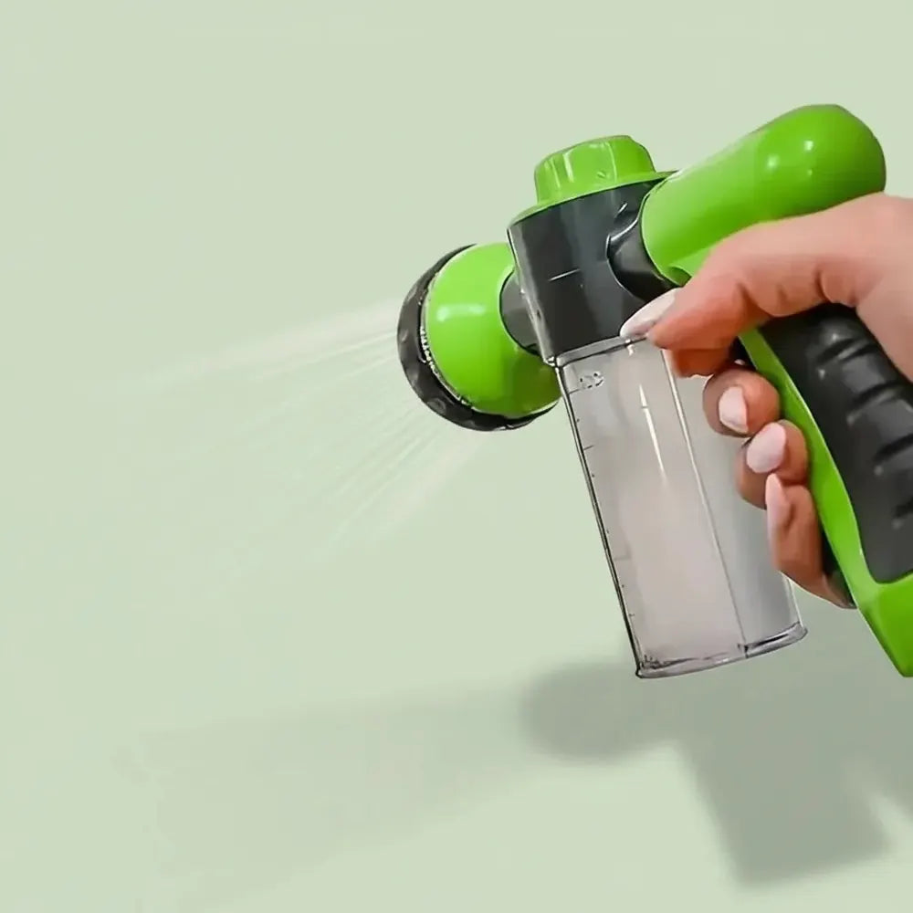Pistolet de lavage haute pression 8-en-1 avec mousse, buse de tuyau réglable, outil multifonctionnel