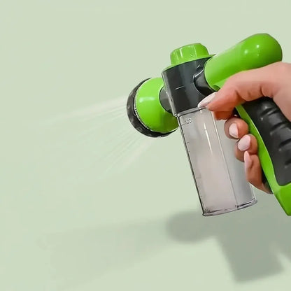 Pistolet de lavage haute pression 8-en-1 avec mousse, buse de tuyau réglable, outil multifonctionnel