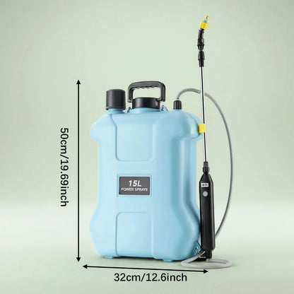 Pulvérisateur électrique multifonction 15L, réservoir de pulvérisation de jardin à buse réglable pou