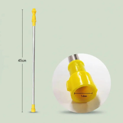 Pulvérisateur à Pression Manuelle Rétractable de 0.45 à 0.8m, Accessoire d'Arrosage pour Jardin en P
