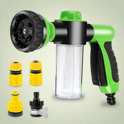 Pistolet de douche pour animaux 8-en-1, pulvérisateur haute pression pour le bain des chiens et chat