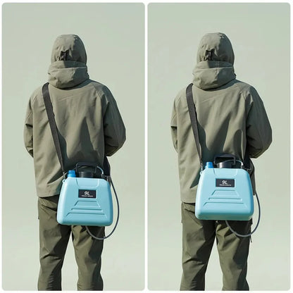 Pulvérisateur électrique portable 9L haute pression pour l'arrosage des jardins, les pesticides agri