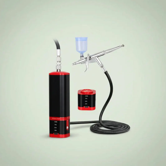 Mini aérographe professionnel Portable avec Kit de compresseur, décoration de gâteaux, tatouages tem
