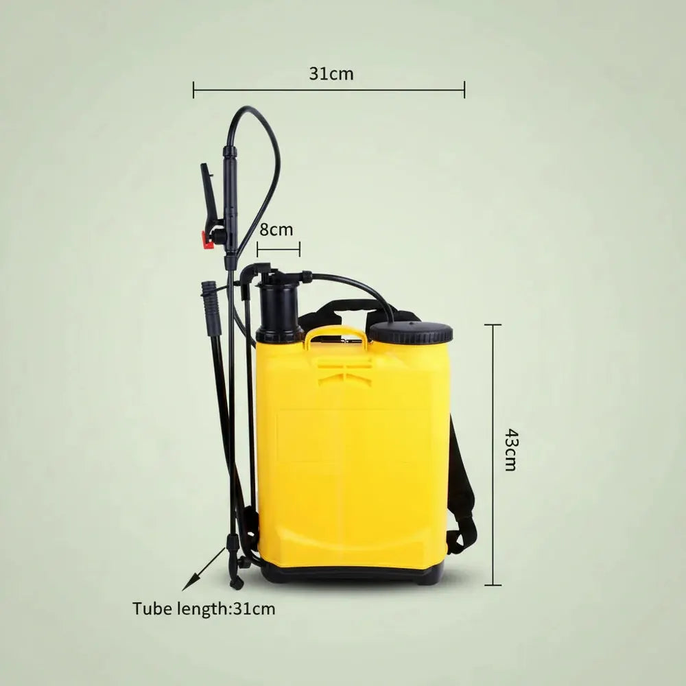 Pulvérisateur à Dos de Jardin pour Désherbant/Produits avec Lance et 2 Buses de Pulvérisation Réglab