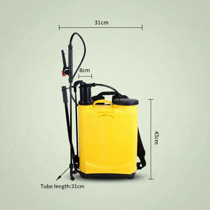 Pulvérisateur à Dos de Jardin pour Désherbant/Produits avec Lance et 2 Buses de Pulvérisation Réglab