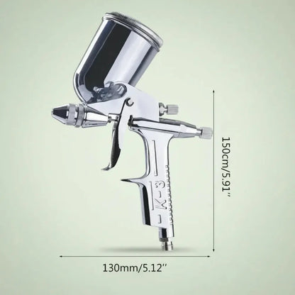 Mini pistolet de pulvérisation pneumatique, 125ml, 0.5mm, pour la réparation de la peinture des surf