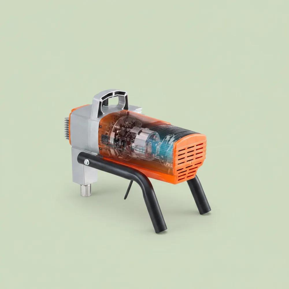 SucceBuy 1500/1800W pulvérisateur de peinture murale sans air Kit de pistolet pulvérisateur électriq