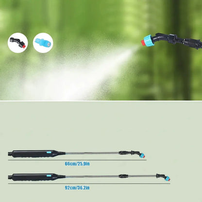 Pulvérisateur de jardin électrique 5L sans fil rechargeable, batterie 1800mAh, pompe à eau réglable 