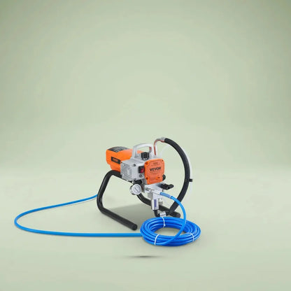 SucceBuy 1500/1800W pulvérisateur de peinture murale sans air Kit de pistolet pulvérisateur électriq
