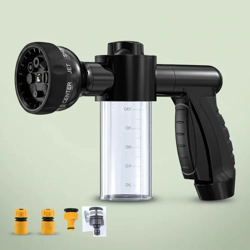 Buse de pulvérisation à haute pression, tuyau, pistolet de douche pour chien, 3 modes réglables, lav