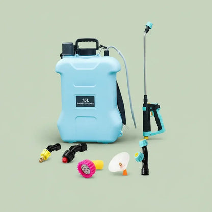 Pulvérisateur électrique portable 15L haute pression pour jardinage, pulvérisation de pesticides agr
