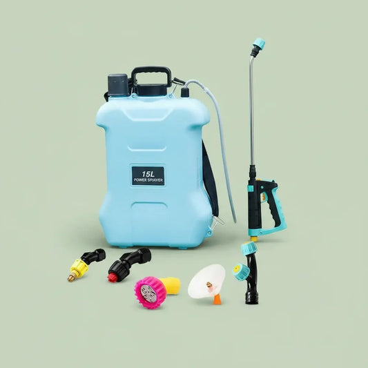 Pulvérisateur électrique portable 15L haute pression pour jardinage, pulvérisation de pesticides agr