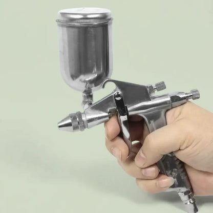 Mini pistolet de pulvérisation pneumatique, 125ml, 0.5mm, pour la réparation de la peinture des surf