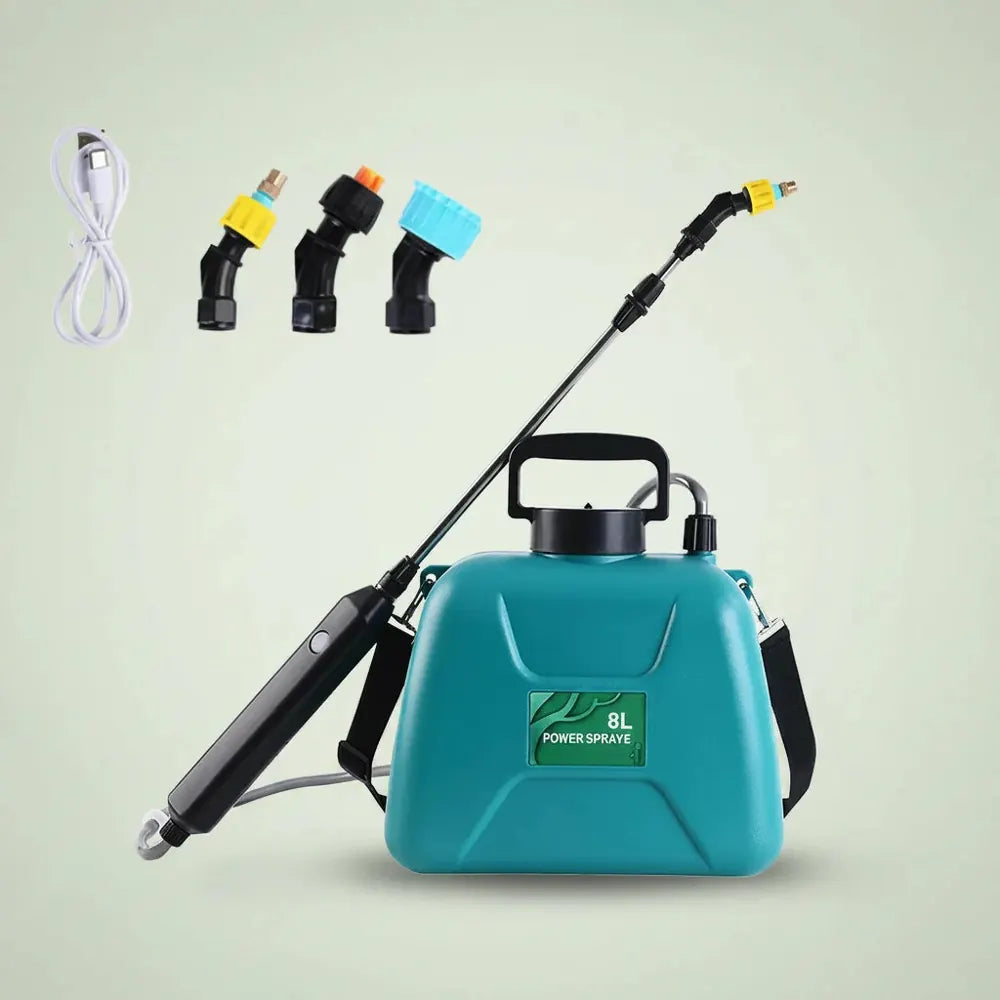 Pulvérisateur à pression 9L, 3 vitesses de pulvérisation, pulvérisateur électrique pour plantes avec