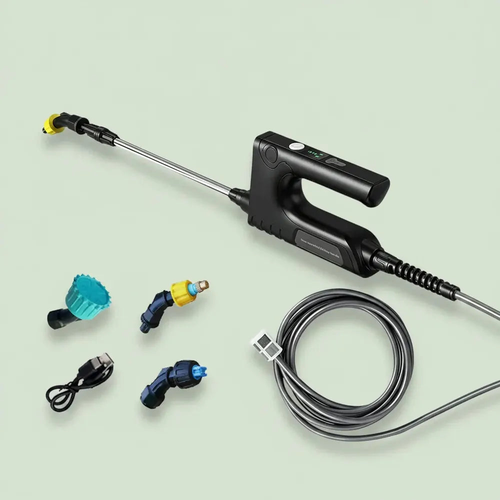 Pulvérisateur à batterie 7,4 V rechargeable, lance télescopique pour l'entretien des pelouses, la fe