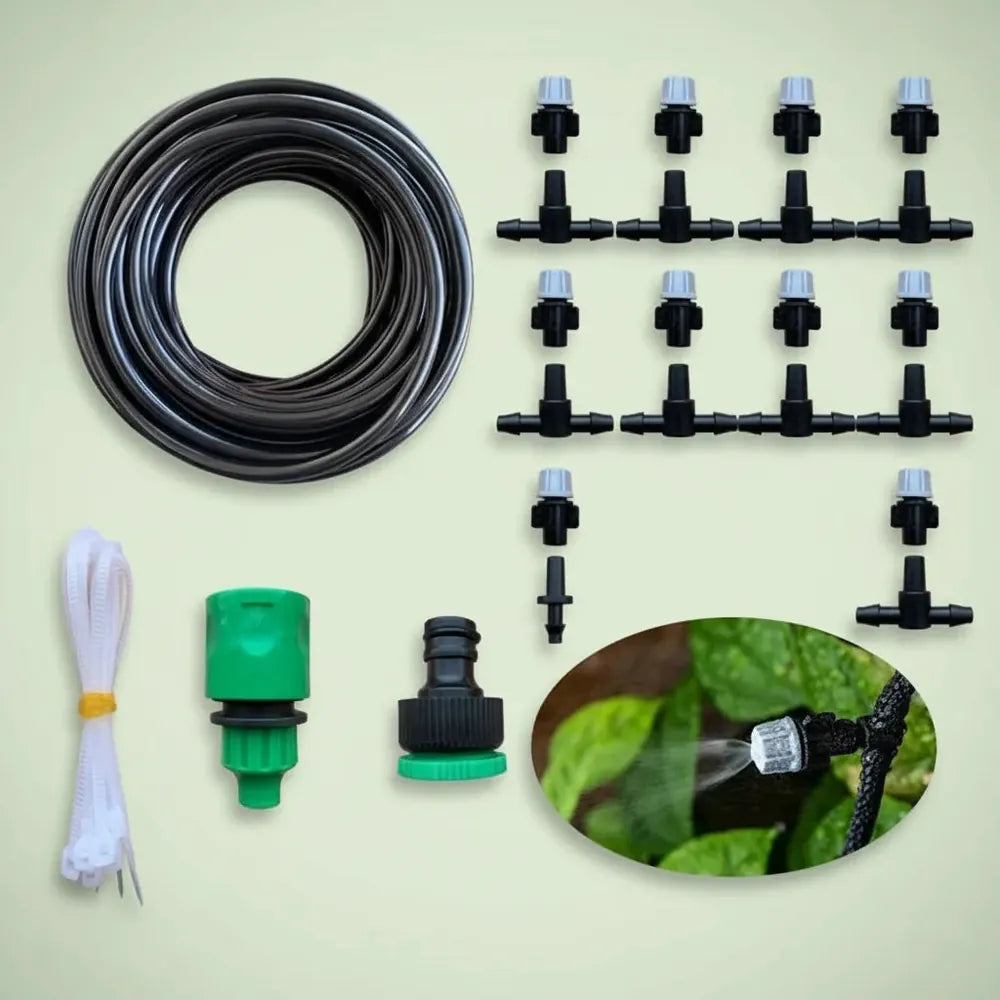 Nouvelle Irrigation 10 mètres 10 buses d'arrosage pulvérisateur d'eau brumisation brouillard système