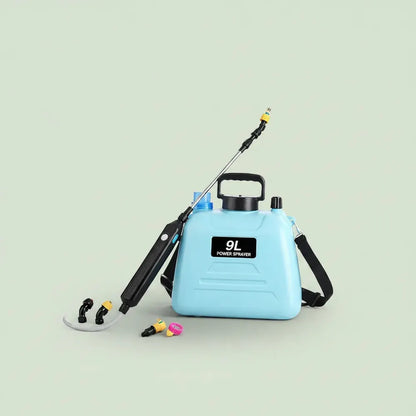 Pulvérisateur électrique portable 9L haute pression pour l'arrosage des jardins, les pesticides agri
