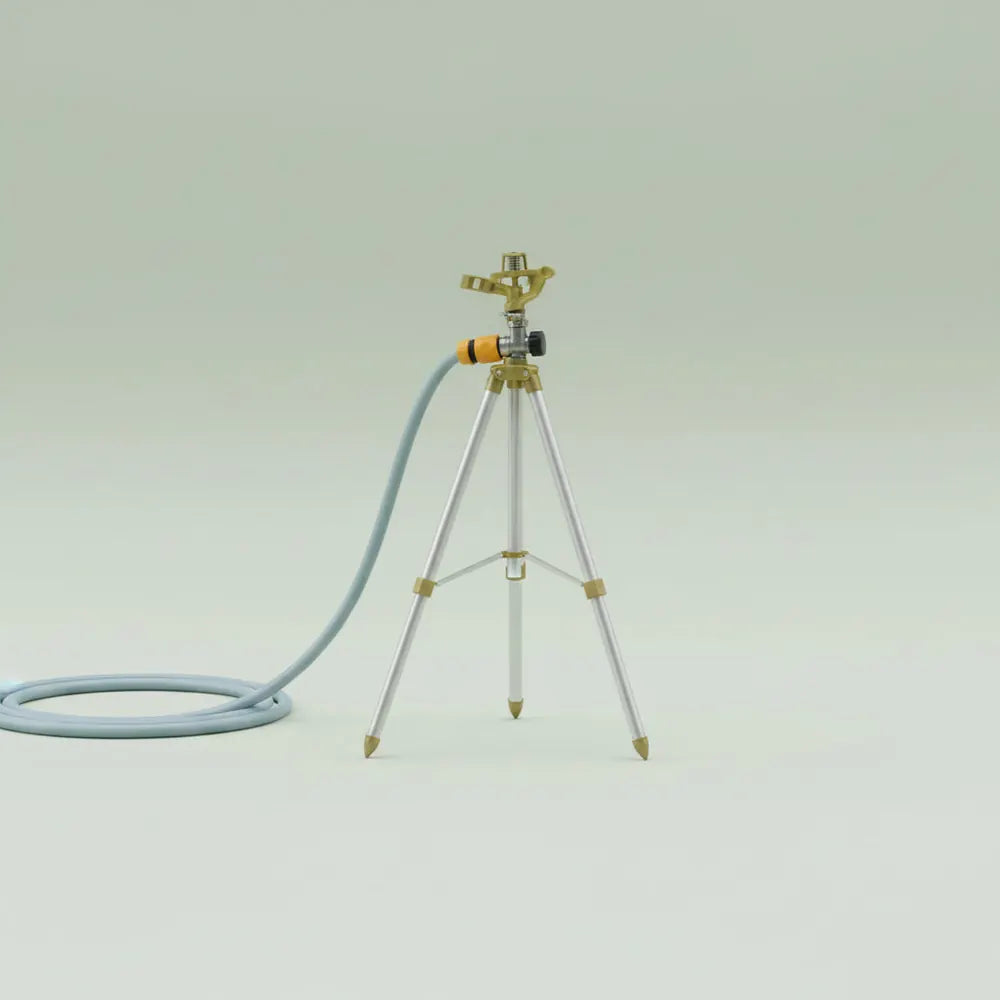 Arroseur métallique professionnel pour jardin, buse d'eau rotative réglable à 360 degrés, pulvérisat