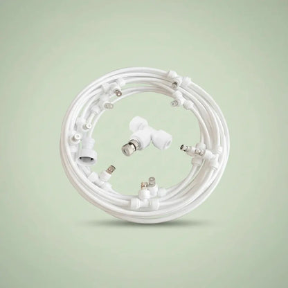 Pulvérisateur d'eau nébuliseur extérieur, atomiseur pour lit de jardin, Patio, terrasse, système de 