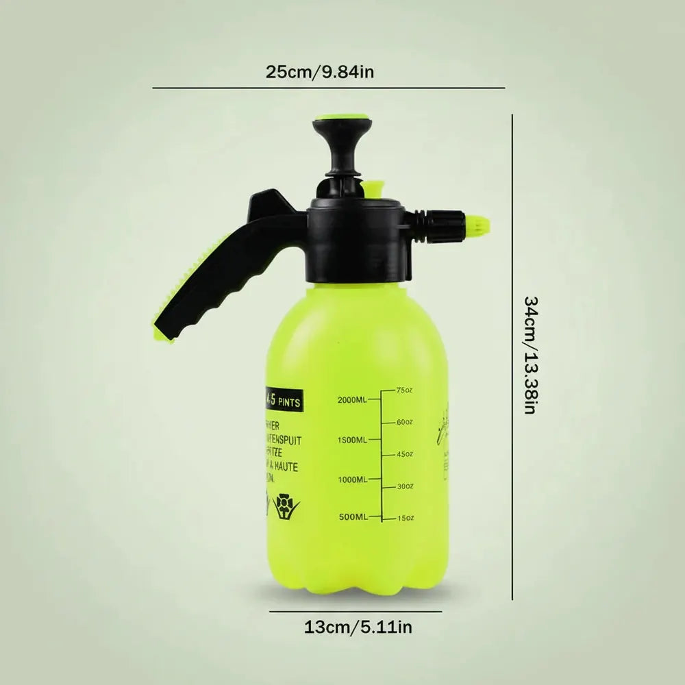 Pulvérisateur de jardin avec pompe à eau, bouteille de pulvérisation de plantes à sangle réglable, p