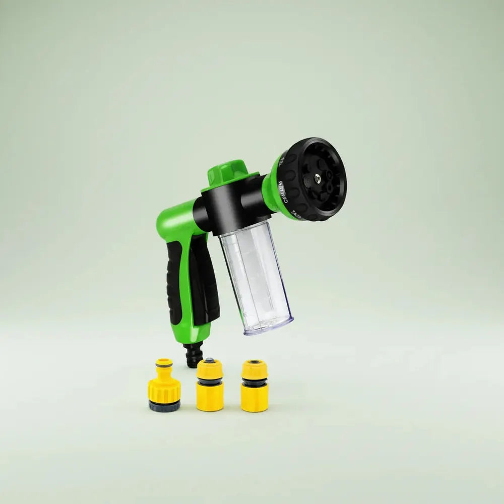 Pistolet de douche pour animaux 8-en-1, pulvérisateur haute pression pour le bain des chiens et chat