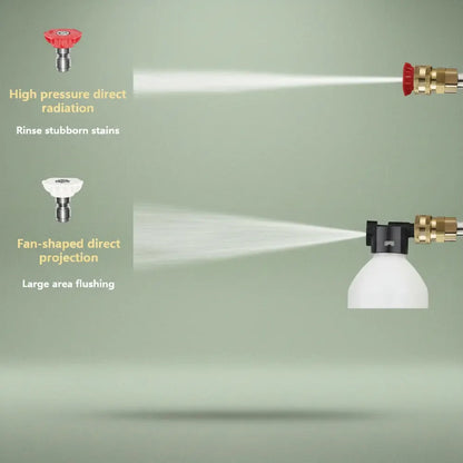 Lave-auto haute pression sans fil 30000mAh, mitrailleuse à eau avec batterie Li-ion, lavage de maint