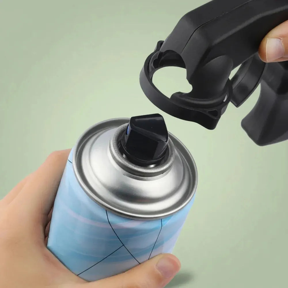 Poignée de pistolet de pulvérisation d'aérosol pour soins de peinture de polissage de voiture avec p