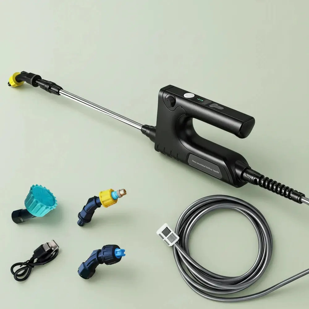 Pulvérisateur à batterie 7,4 V rechargeable, lance télescopique pour l'entretien des pelouses, la fe