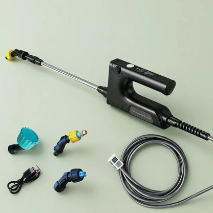 Pulvérisateur à batterie 7,4 V rechargeable, lance télescopique pour l'entretien des pelouses, la fe