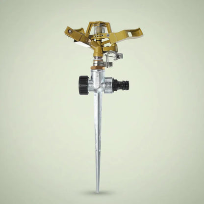 Arroseur métallique professionnel pour jardin, buse d'eau rotative réglable à 360 degrés, pulvérisat