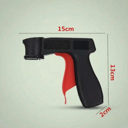 Poignée de pistolet de pulvérisation d'aérosol pour soins de peinture de polissage de voiture avec p