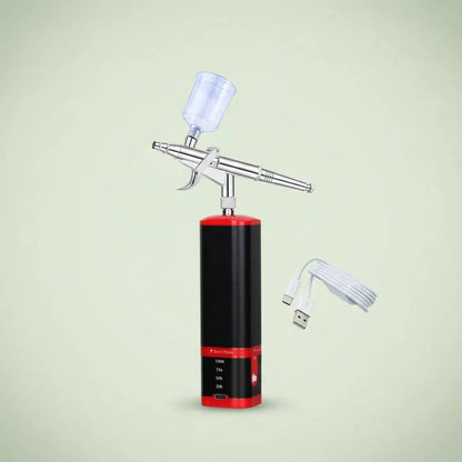 Mini aérographe professionnel Portable avec Kit de compresseur, décoration de gâteaux, tatouages tem